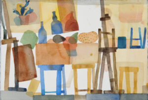 Herbert Pasiecznyk Stilleben Aquarell Raum 12A_010