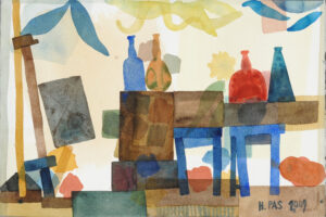 Herbert Pasiecznyk Stilleben Aquarell Raum 12A_027.D Raum 12A_018
